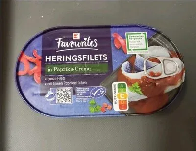 Филе от херинга с крем от паприка / Herring Fillet with Paprika Cream - K-Classic