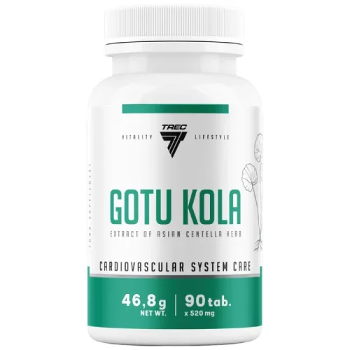 Gotu Kola 200 mg / 90 Таблетки, 90 дози - Trec Nutrition