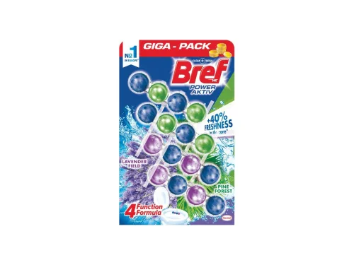 КТ Ароматизатор Bref Wc Power Бор И Лавандула4Х50гр