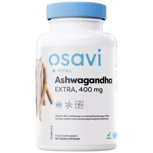 Ashwagandha Extra 400 mg / 120 капсули, 120 дози - Osavi