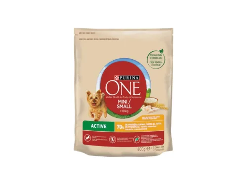 Храна за Кучета Purina One Mini Adtive Суха 800Г Пиле
