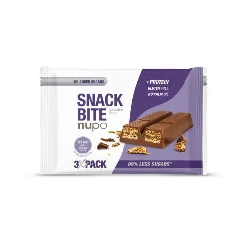 Snack Bite Протеинов бар, Chocolate Break, 64.5 g, Nupo - Nupo