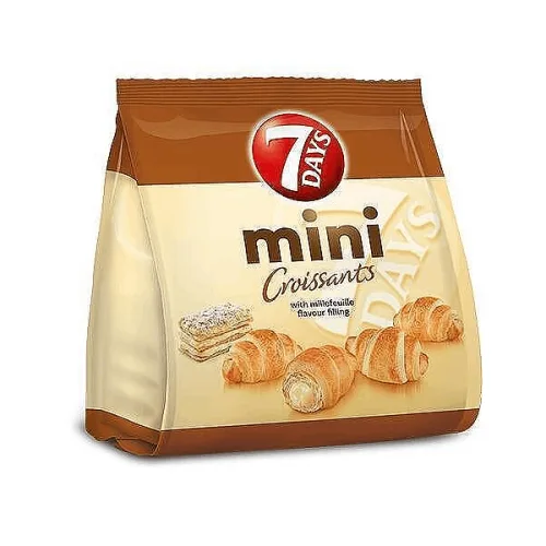 Мини кроасани 7Days Millefeuille ванилия 60гр. - 7 Days
