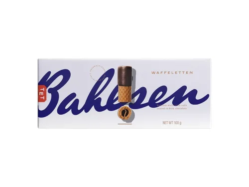Вафлени Пурички Bahlsen Waffeleten Dark 100гр