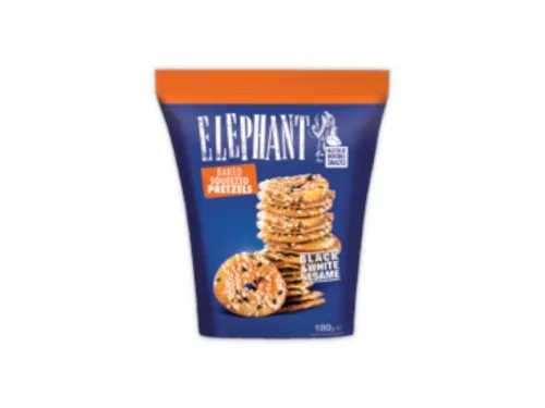 Претцел Elephant Сусам Микс 180гр Пакет