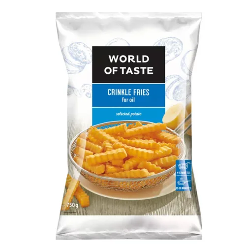 Кърдрави картофи World of Taste 750гр.