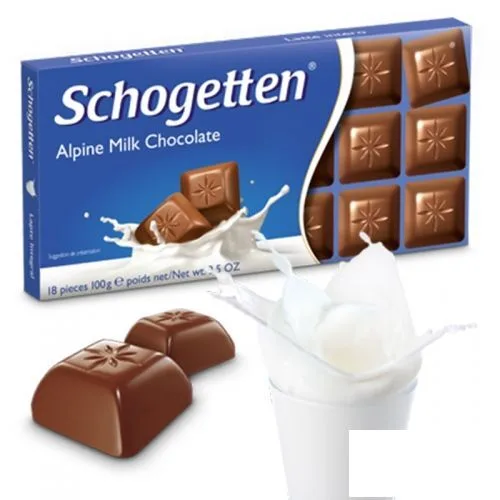 Шоколад Schogetten млечен 100гр. - Schogetten