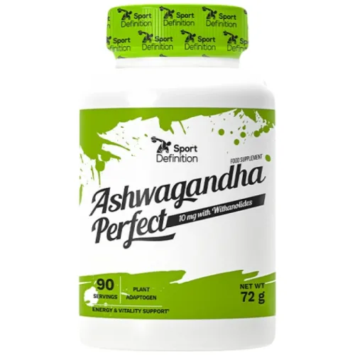 Ashwagandha Perfect 666 mg / 90 капсули, 90 дози - Sport Definition