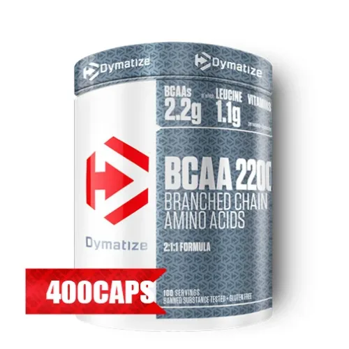 BCAA Complex 2200 / 400 Caps. (100 дози) - Dymatize