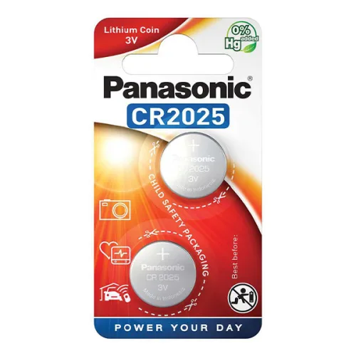 Батерия Panasonic CR2025 3V 1бр. - Panasonic