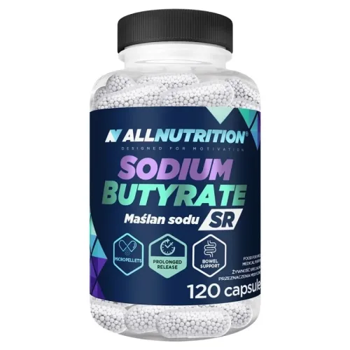 Sodium Butyrate SR - Натрий, Разфасовка 120 caps - Allnutrition