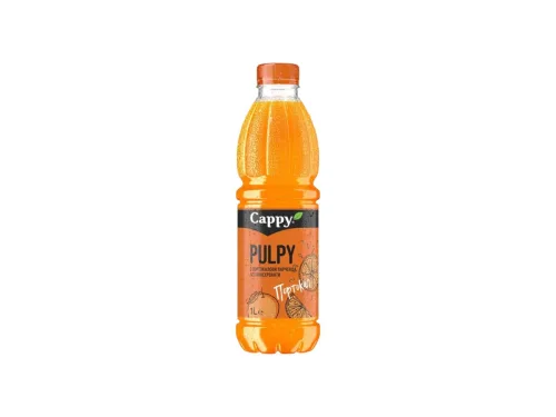 Напитка Плодова Cappy Pulpy Праскова 330мл Pet
