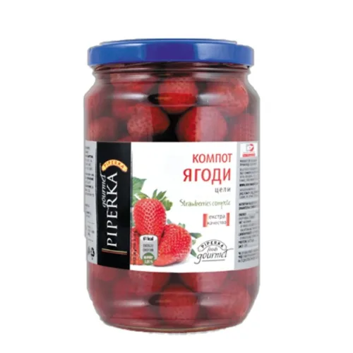 Компот от ягоди Piperka 720гр. - Piperka