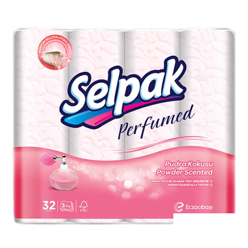 Тоалетна хартия Selpak ароматизирана 32бр.