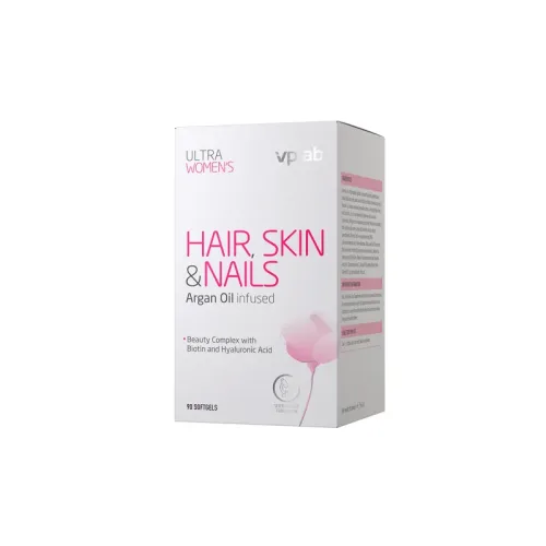 Ultra Women`s Hair, Skin & Nails + Argan Oil - Формула за Коса, Кожа, Нокти + Арганово Масло, Разфасовка 90 sgels - VPLab