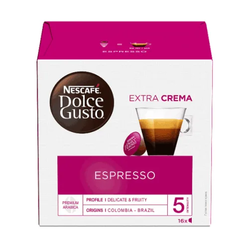 Кафе Dolce Gusto Espresso extra crema капсули 16бр. - Dolce Gusto