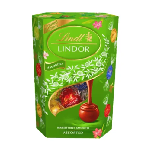 Шоколадови бонбони Lindt Lindor асорти зелени 200гр.