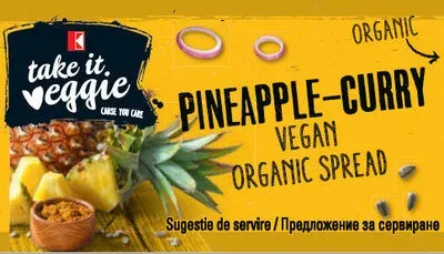 Био намазка K-take it veggie с ананас и къри / K-take it veggie Bio Spread Pineapple Curry - K-take it veggie