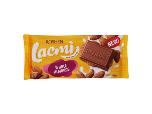 Шоколад Lacmi Цял Бадем 90гр