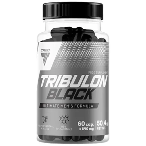 Tribulon Black - Tribulus Terrestris 95% | Ultimate Men's Formula / 60 капсули, 30 дози - Trec Nutrition