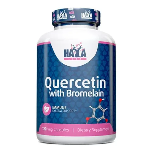 Quercetin with Bromelain / 120 Vcaps / 150g - Haya Labs
