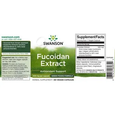 Fucoidan Extract 500 mg - Swanson