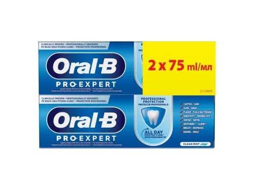 ККт Паста За Зъби OralB Pro 3D White Arctic Fresh 2Х75мл