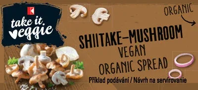 Био намазка K-take it veggie с гъби Шийтаке / K-take it veggie Organic Mushroom Shiitake Spread - K-take it veggie