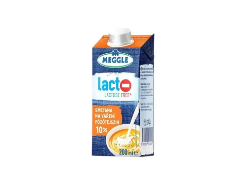 Сметана Meggle за Разбиване 10% Без Лактоза 200мл