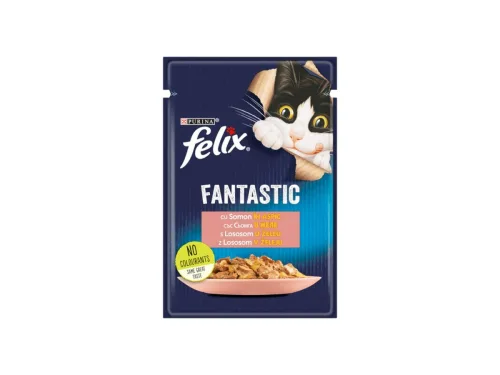 Храна за Котки Felix Сьомга Грил 85гр