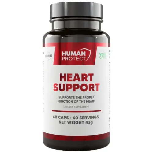 Heart Support | Proper Heart Function Support / 60 капсули, 60 дози - Human Protect