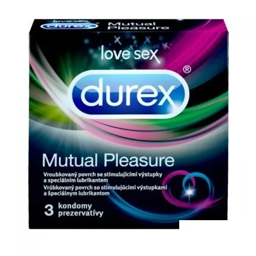 Презервативи Durex Mutual Pleasure 3бр. в кут. - Durex