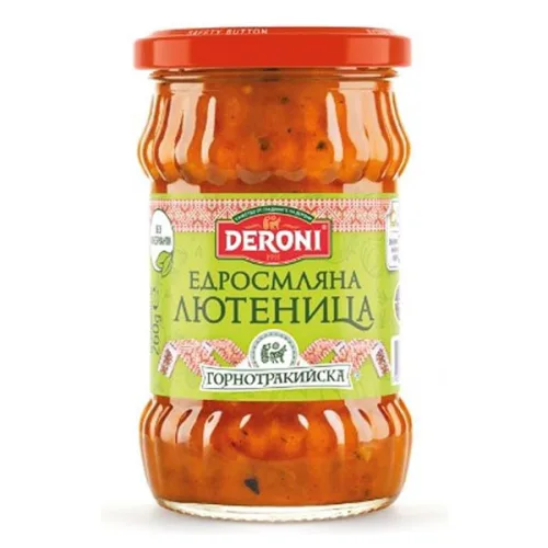 Горнотракийска едросмляна лютеница Дерони 260гр. - Deroni