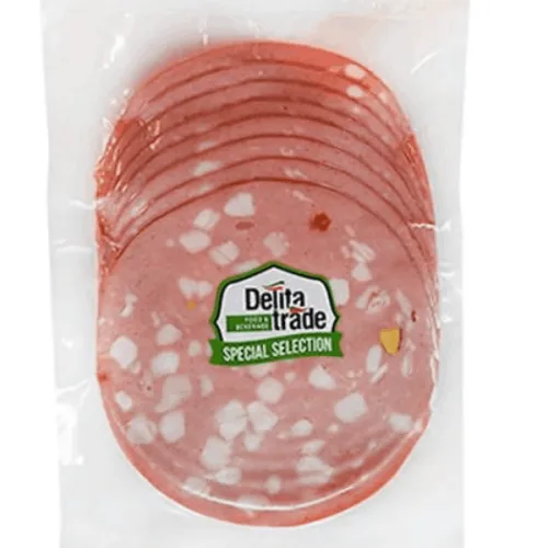 Мортадела с шам фъстък слайс Delita trade 250гр.