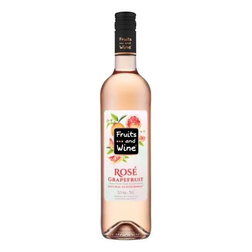 Плодово вино Fruits and Wine Rose грейпфрут 750мл.