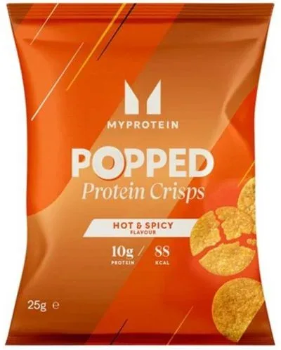 Popped Protein Crisps, чили, 25 g, Myprotein - Myprotein