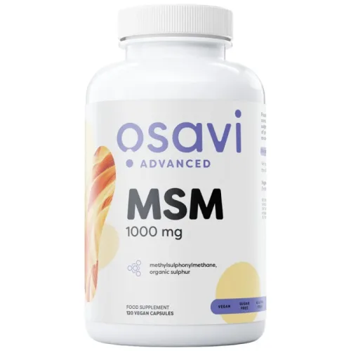 MSM 1000 mg / 120 капсули, 60 дози - Osavi