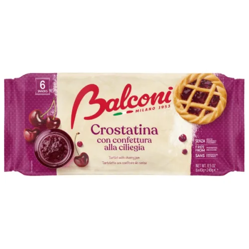 Кростатина със сладко от череши Balconi 240гр.