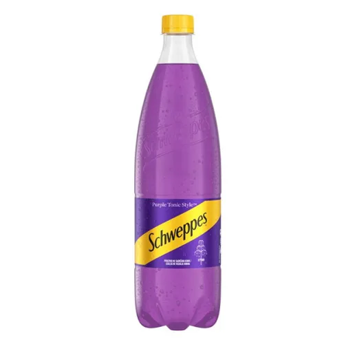 Газирана напитка Schweppes Purple Tonic Style 1,25л. - Schweppes