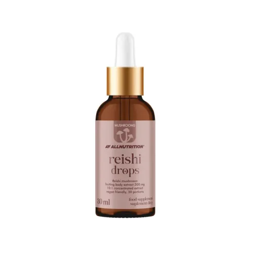 Mushrooms Reishi Drops - Рейши, Разфасовка 30ml - Allnutrition