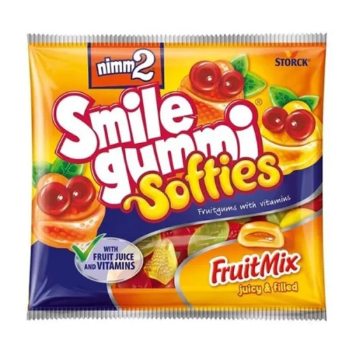 Желирани бонбони Smile Gummi Softies Fruit Mix 90гр. - Smile Gummi