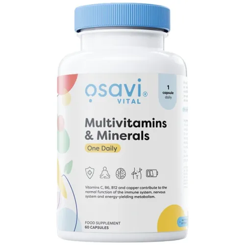 Multivitamins & Minerals One Daily / 60 капсули, 60 дози - Osavi