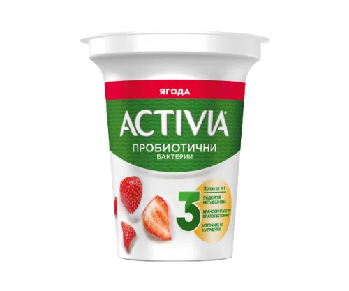 Activia ягода мляко