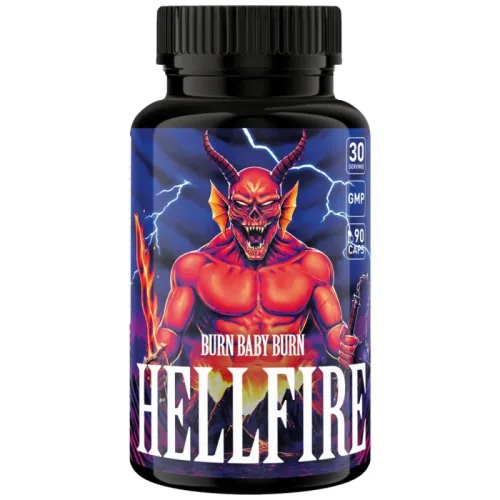 Hellfire | with Forskolin, Grains of Paradise & Green Tea / 90 капсули, 30 дози - SWEDISH Supplements