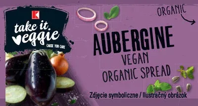 Био пастет K-take it veggie от патладжан / K-take it veggie Bio Eggplant Spread - K-take it veggie