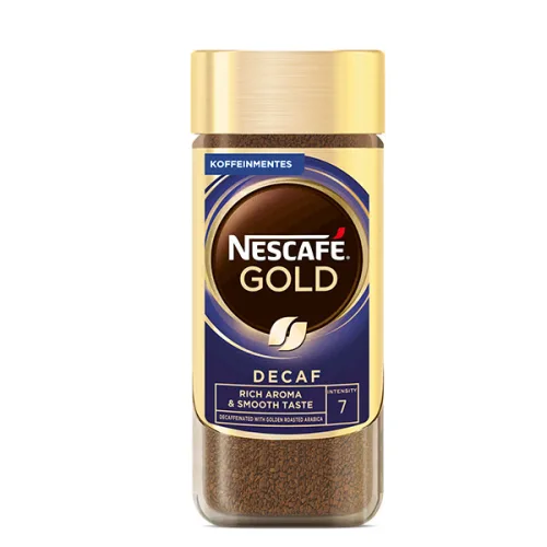 Разтворимо кафе Nescafe Gold безкофеиново 100гр. - Nescafe
