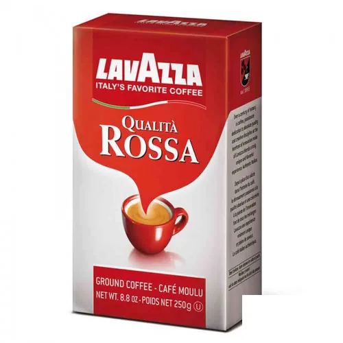 Кафе Lavazza Rossa вакуум 250гр. - Lavazza