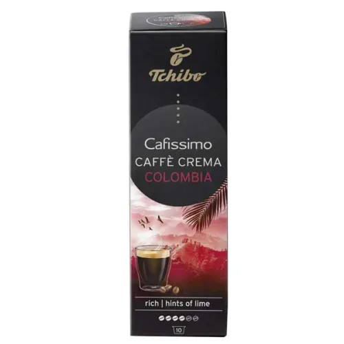 Капсули мляно кафе Cafissimo Caffe Crema Colombia Tchibo 10бр. - Tchibo
