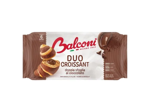 Кроасани Balconi Duo Шоколад 300гр