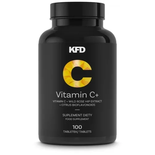 KFD Vitamin C - Витамин C, Разфасовка 100 tabs. - KFD Nutrition
